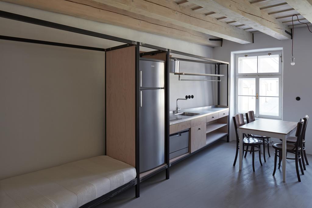 Hotel Stajnhaus Mikulov Esterno foto